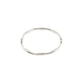 HAZE bangle silver-plated