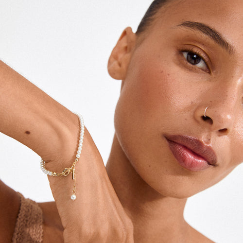 JANNI bracelet gold-plated