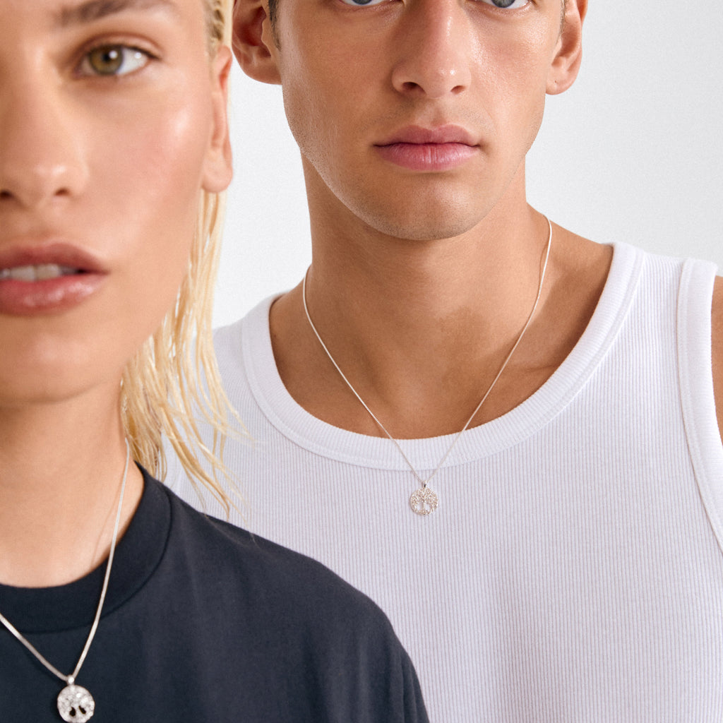 JUANNA necklace silver-plated